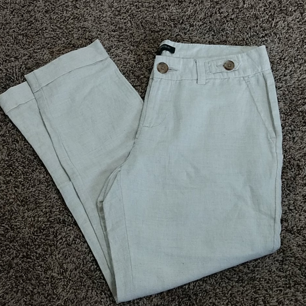 Banana Republic crop pants, size 0